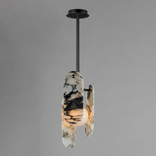 Cevynarae Suspension Marbre Verre Minimaliste Moderne