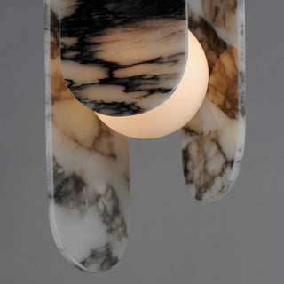 Cevynarae Suspension Marbre Verre Minimaliste Moderne