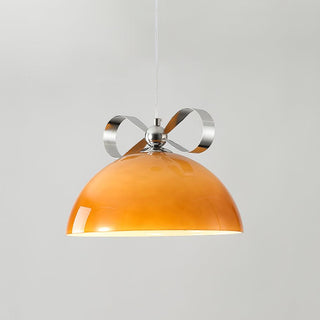 Lustra Suspension Verre Ambre Salle à Manger