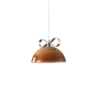 Lustra Suspension Verre Ambre Salle à Manger