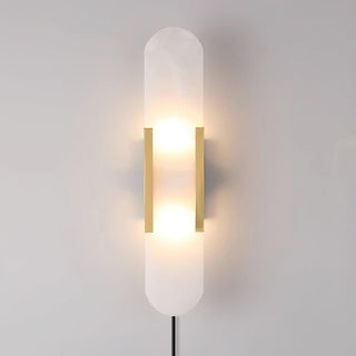Corvina Applique Murale Oblongue en Albâtre