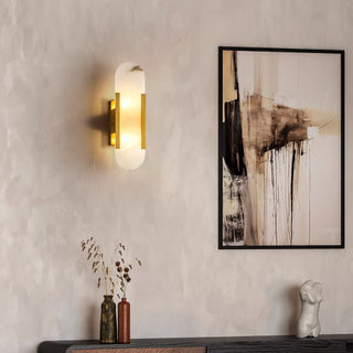 Veo Applique Murale en Albâtre de Luxe