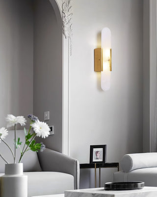 Olraeia Applique Murale Double en Albâtre