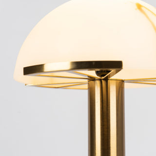 Ibera Lampe de Table en Albâtre et Métal