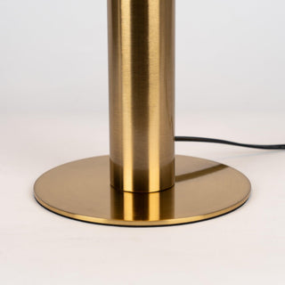 Ibera Lampe de Table en Albâtre et Métal
