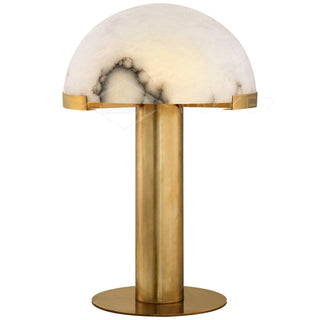 Ibera Lampe de Table en Albâtre et Métal