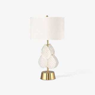 Elara Elegant Glass Table Lamp-Neutral Decor