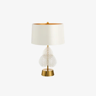 Elara Elegant Glass Table Lamp-Neutral Decor