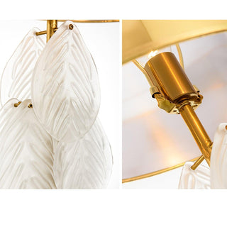 Elara Elegant Glass Table Lamp-Neutral Decor