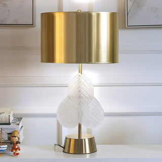 Elara Elegant Glass Table Lamp-Neutral Decor
