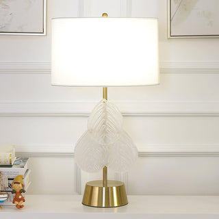Elara Elegant Glass Table Lamp-Neutral Decor