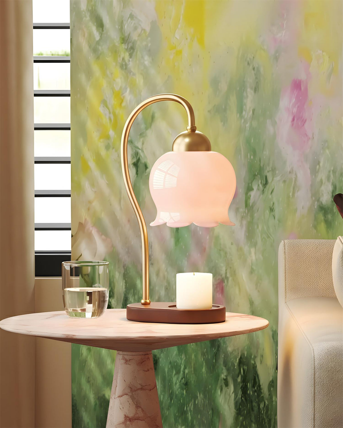 Lioreria Lampe de Table Chauffe-Parfums