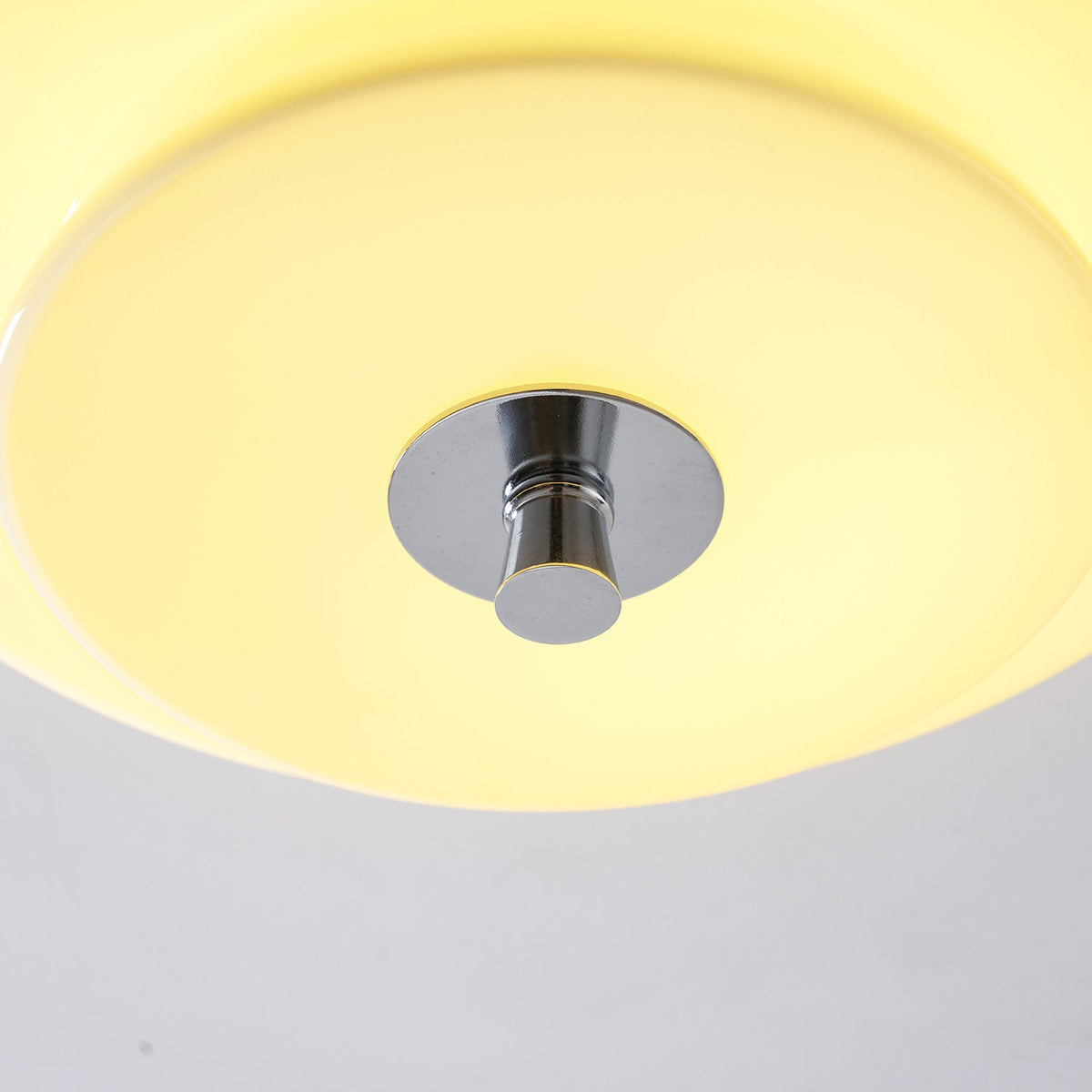 Tiered Glass Ceiling Light-Neutral Decor