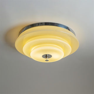 Mellow Plafonnier Forme Ondulée à Couches-Luire