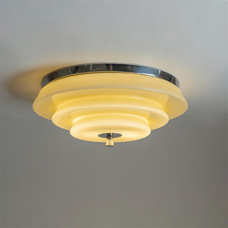 Mellow Plafonnier Forme Ondulée à Couches-Luire