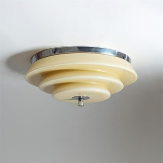 Mellow Plafonnier Forme Ondulée à Couches-Luire