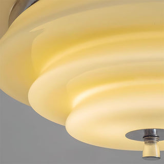 Mellow Plafonnier Forme Ondulée à Couches-Luire