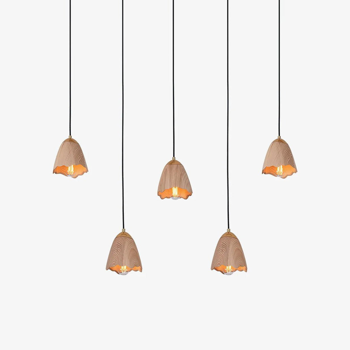 Salilia Suspension Moderne Minimaliste en Bois