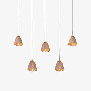 Ilvenel Suspension Moderne Minimaliste en Bois