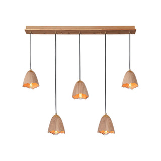 Ilvenel Suspension Moderne Minimaliste en Bois