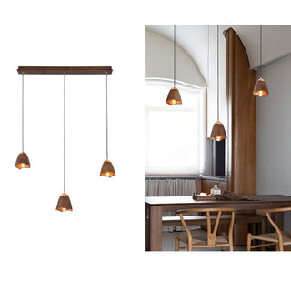 Ilvenel Suspension Moderne Minimaliste en Bois