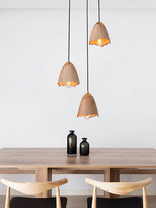 Ilvenel Suspension Moderne Minimaliste en Bois