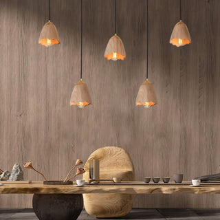 Ilvenel Suspension Moderne Minimaliste en Bois