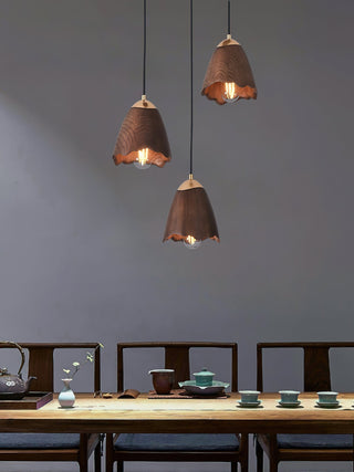 Ilvenel Suspension Moderne Minimaliste en Bois