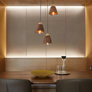 Ilvenel Suspension Moderne Minimaliste en Bois