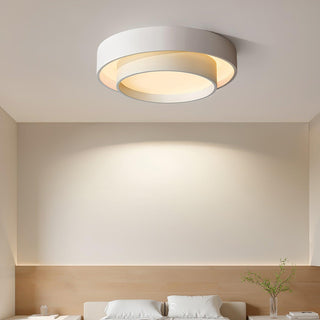 Velaline Plafonnier Double Couche Cylindre Moderne