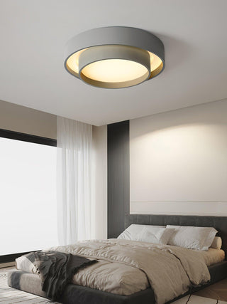 Velaline Plafonnier Double Couche Cylindre Moderne