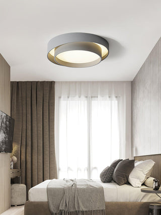 Velaline Plafonnier Double Couche Cylindre Moderne