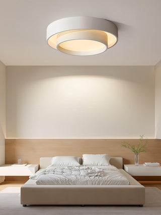 Velaline Plafonnier Double Couche Cylindre Moderne
