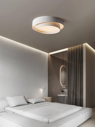 Velaline Plafonnier Double Couche Cylindre Moderne