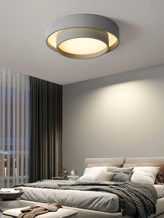 Velaline Plafonnier Double Couche Cylindre Moderne