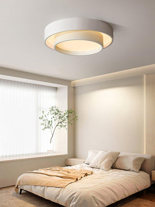 Velaline Plafonnier Double Couche Cylindre Moderne