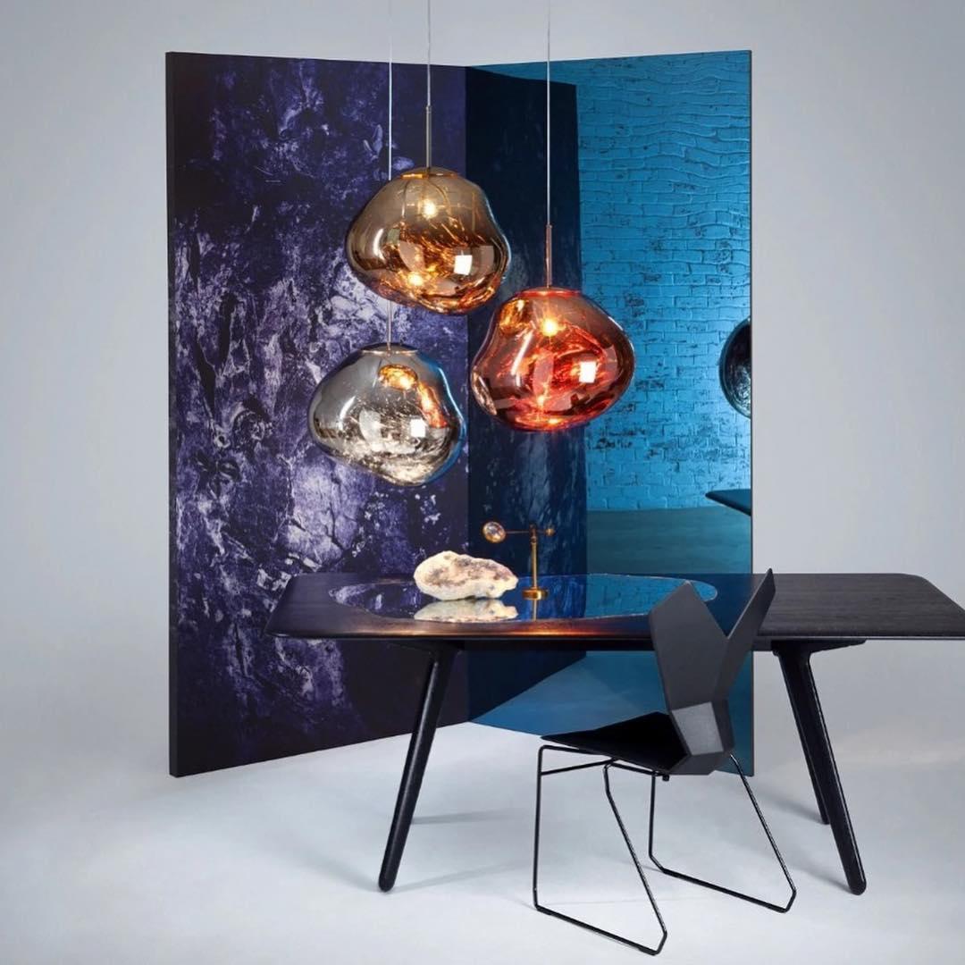 Multi Lava Round Pendant Lamp-Neutral Decor