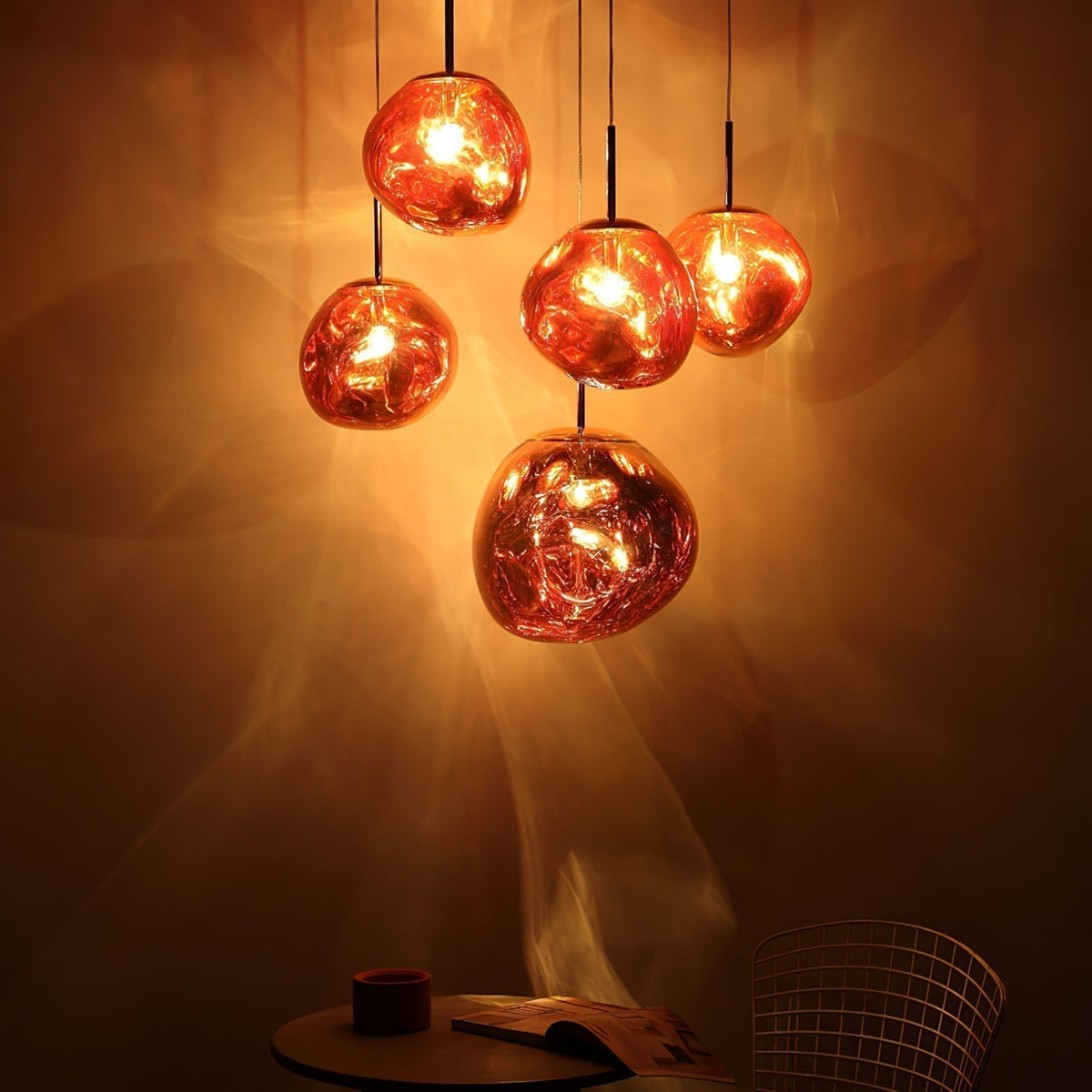 Milo Suspension Soufflé Cluster Irrégulier Sculptural