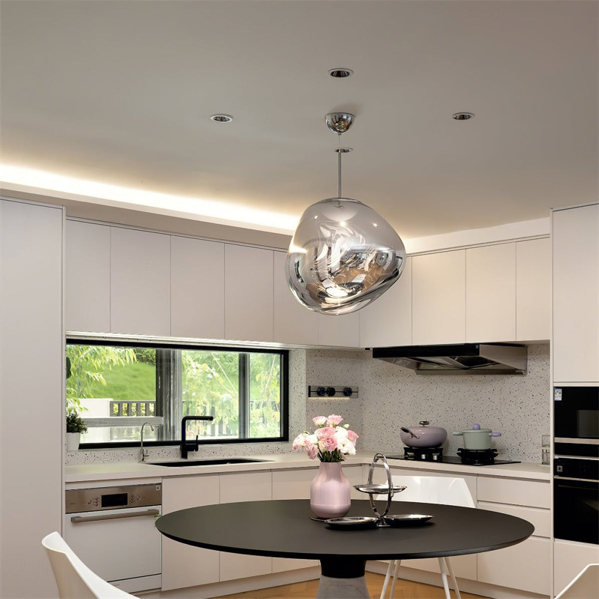 Milo Suspension Soufflé Cluster Irrégulier Sculptural