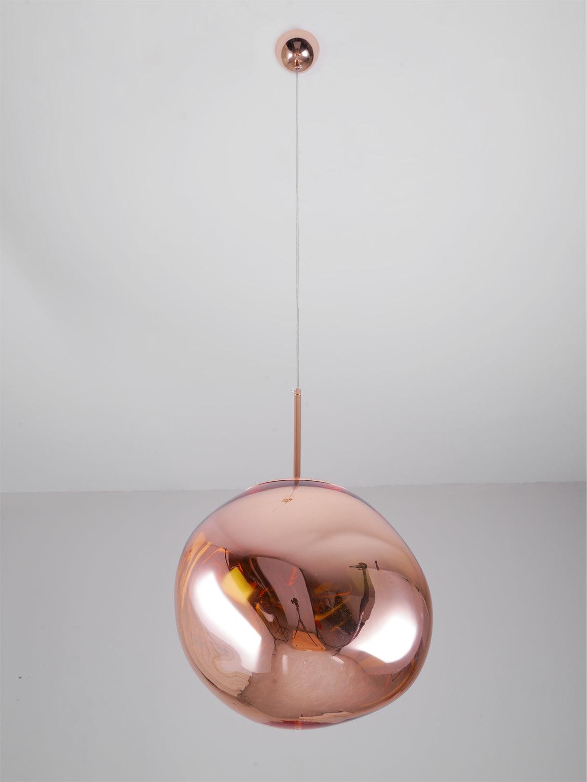 Multi Lava Round Pendant Lamp-Neutral Decor