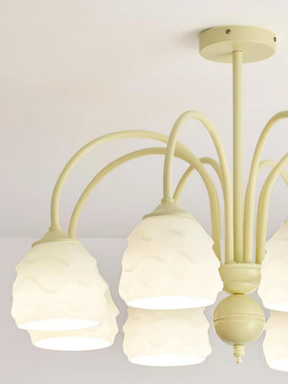 Lustra Lustre Crème Glacée Fondante Verre Lacté