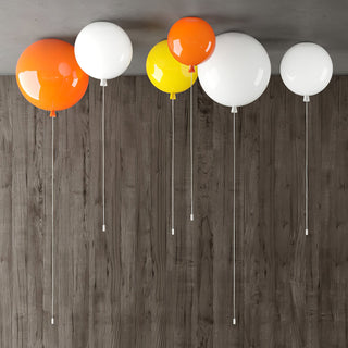 Balloon Dream Glass Ceiling Light-Neutral Decor