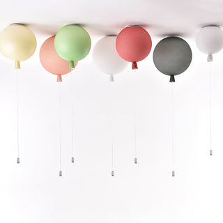 Balloon Dream Glass Ceiling Light-Neutral Decor