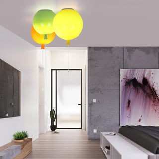 Balloon Dream Glass Ceiling Light-Neutral Decor