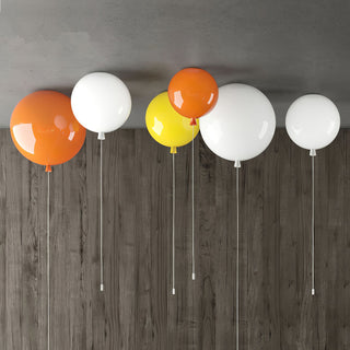 Balloon Dream Glass Ceiling Light-Neutral Decor