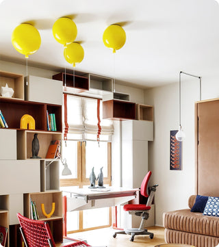 Solara Suspension Forme Ballon Ludique Fantaisiste-Luire