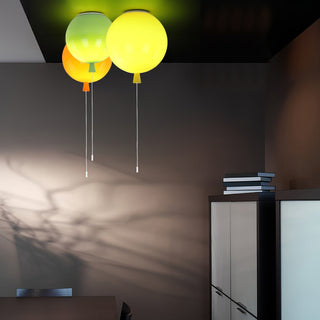 Balloon Dream Glass Ceiling Light-Neutral Decor