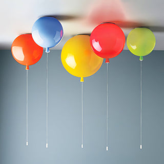 Balloon Dream Glass Ceiling Light-Neutral Decor