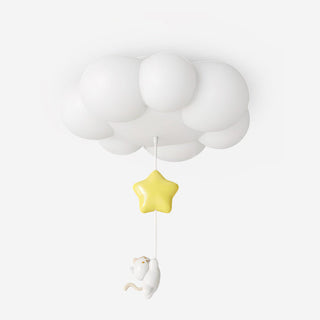 Meowdream Plafonnier Nuage Fantaisie-Luire