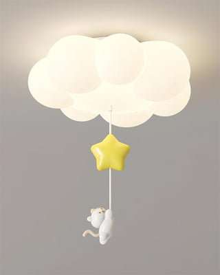 Meowdream Plafonnier Nuage Fantaisie-Luire